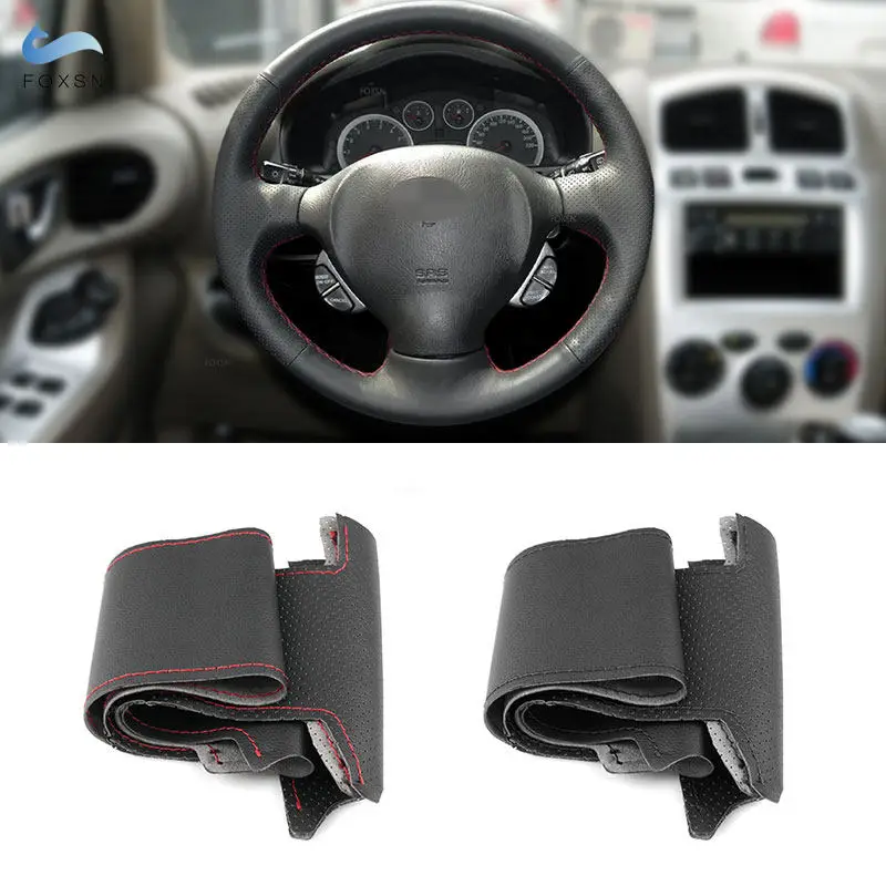 Для Hyundai Santa Fe 2001 2002 2003 2004 2005 2006 прошитый вручную Автомобильный руль перфорированный кожаный чехол из микрофибры отделка
Для Hyundai Santa Fe 2001 2002 2003 2004 2005 2006 прошитый вручную Автомобильный руль перфорированный кожаный чехол из микрофибры отделка
