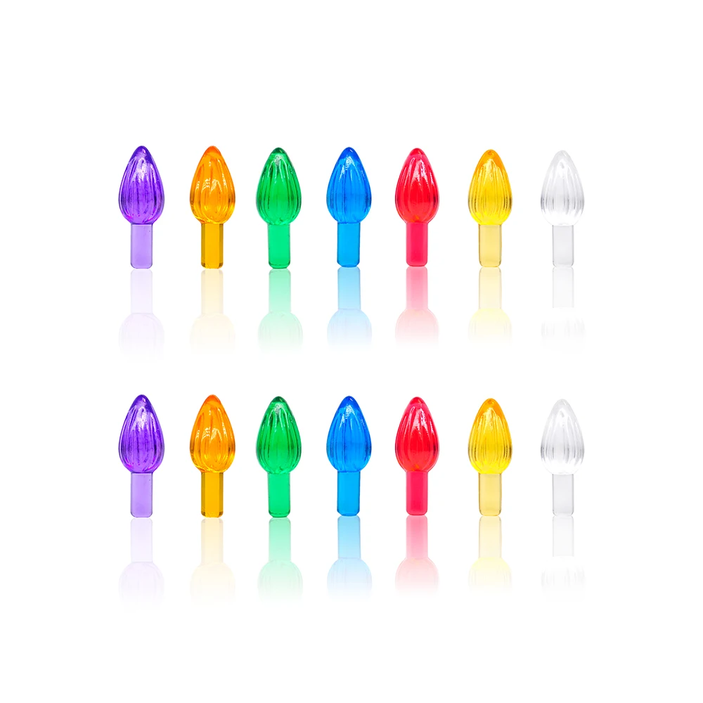 24PCS Multicolor Bulb Ceramic Christmas Tree Handmade Accessories Home Decoration Replacement Bulb Home Party Decoration Light
24PCS Multicolor Bulb Ceramic Christmas Tree Handmade Accessories Home Decoration Replacement Bulb Home Party Decoration Light
