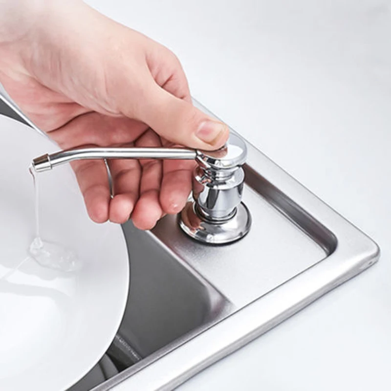 300ml Liquid Soap Dispenser Bottle Kitchen Shower Lotion Shampoo Pump Stainless Steel Manual Pressing Hand Sanitizer Bottle
300ml Liquid Soap Dispenser Bottle Kitchen Shower Lotion Shampoo Pump Stainless Steel Manual Pressing Hand Sanitizer Bottle