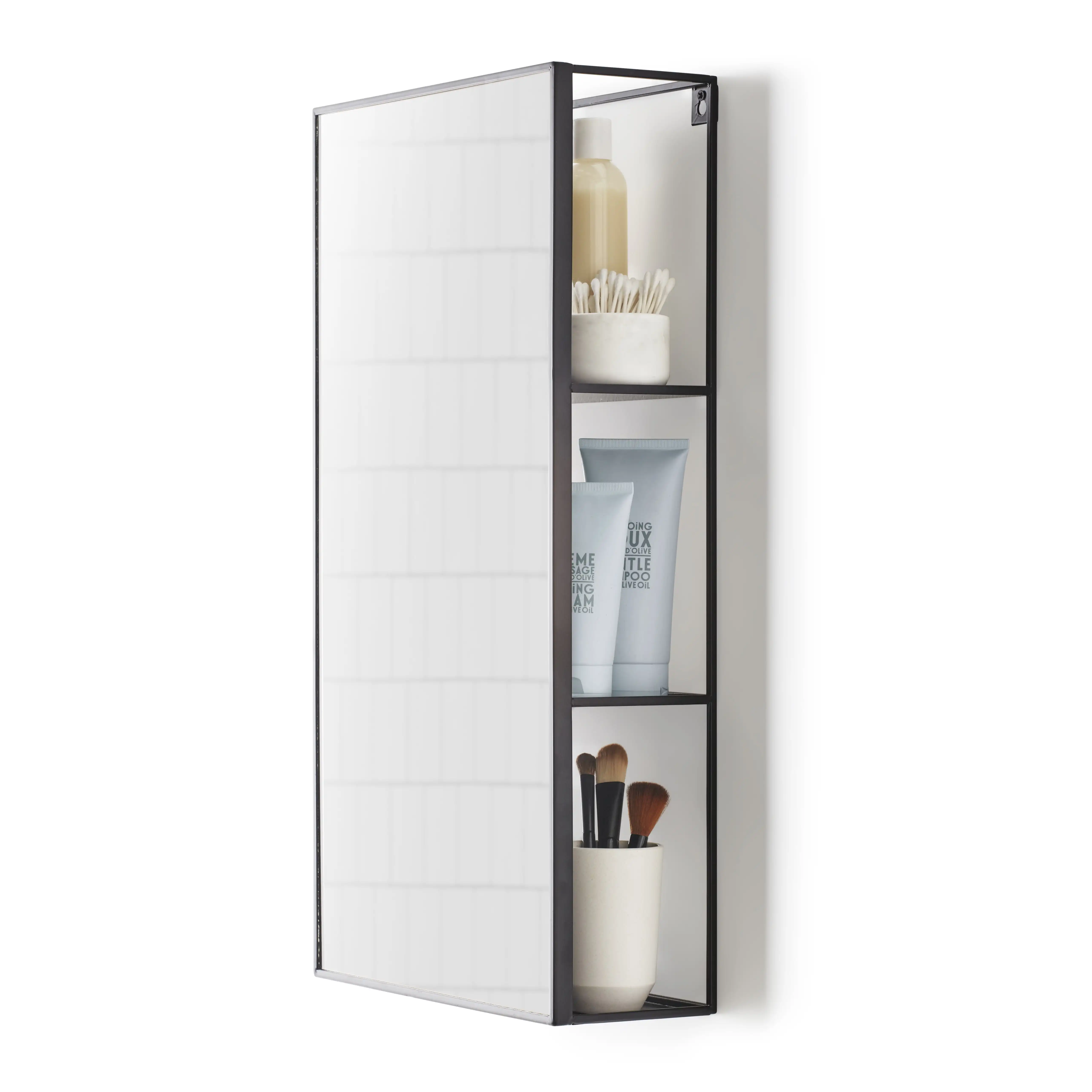 Прямоугольное настенное зеркало Umbra Cubiko, блок для хранения 12x5x24 дюймов, черный
Прямоугольное настенное зеркало Umbra Cubiko, блок для хранения 12x5x24 дюймов, черный