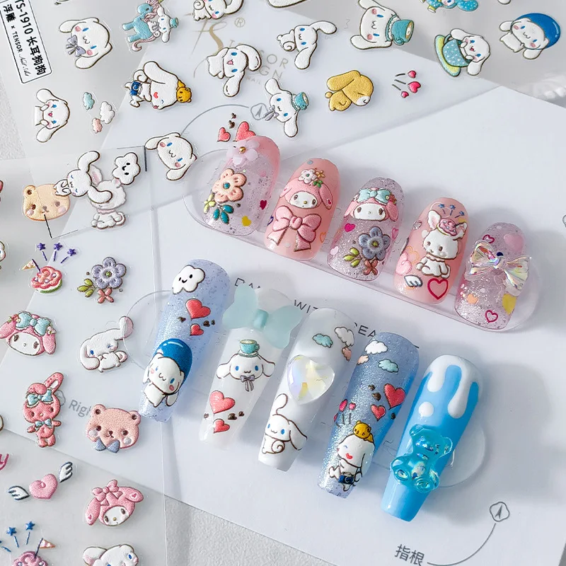 Cartoon Big Eared Dog New Craft Nail Art Sticker Embossed Backing Nail Jewelry Long Eared Rabbit Rabbit Decoration Toy Sticker
Cartoon Big Eared Dog New Craft Nail Art Sticker Embossed Backing Nail Jewelry Long Eared Rabbit Rabbit Decoration Toy Sticker
