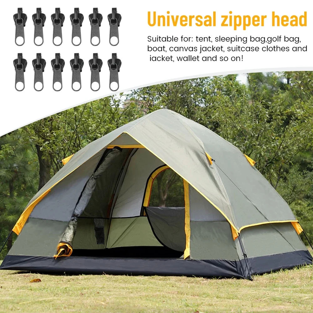 Zip Slider Replacement 3 Sizes 12Pieces No Tools Universal Zip Fixers Zip Repair Removable Reusable Tents Suitcases Clothing
Zip Slider Replacement 3 Sizes 12Pieces No Tools Universal Zip Fixers Zip Repair Removable Reusable Tents Suitcases Clothing