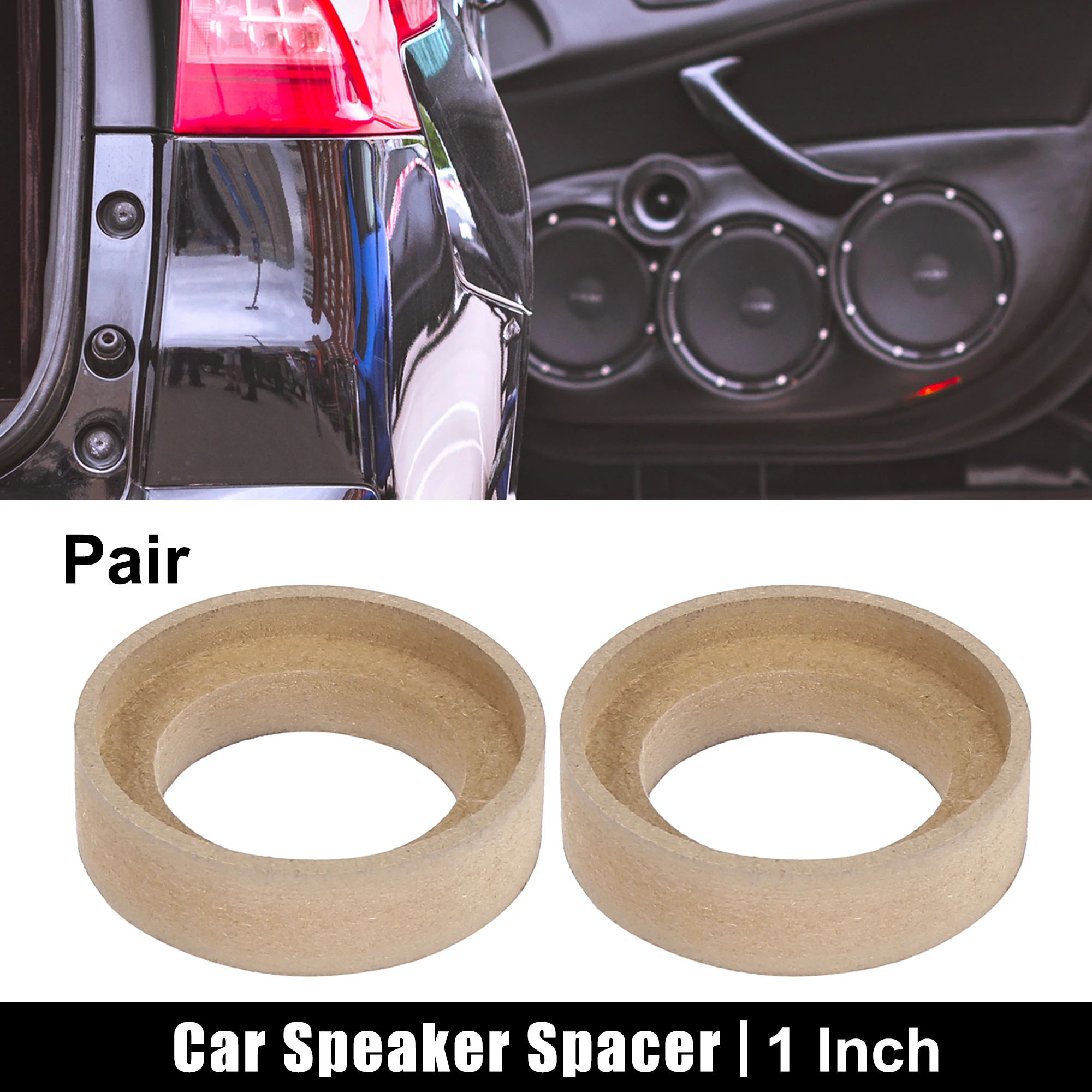 Uxcell Pair 1 Inch Car Audio Speaker Spacer Ring Adaptor Brackets Mounting Spacer Rings Recess Bezel Plate Wood 43mm ID
Uxcell Pair 1 Inch Car Audio Speaker Spacer Ring Adaptor Brackets Mounting Spacer Rings Recess Bezel Plate Wood 43mm ID