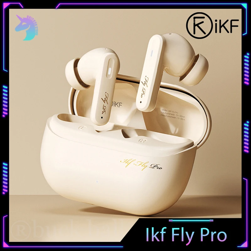 

Ikf Fly Pro Wireless Bluetooth Earphone In-Ears Earbuds App customization EQ Earphones Long Endurance Headset DIY Touch Music