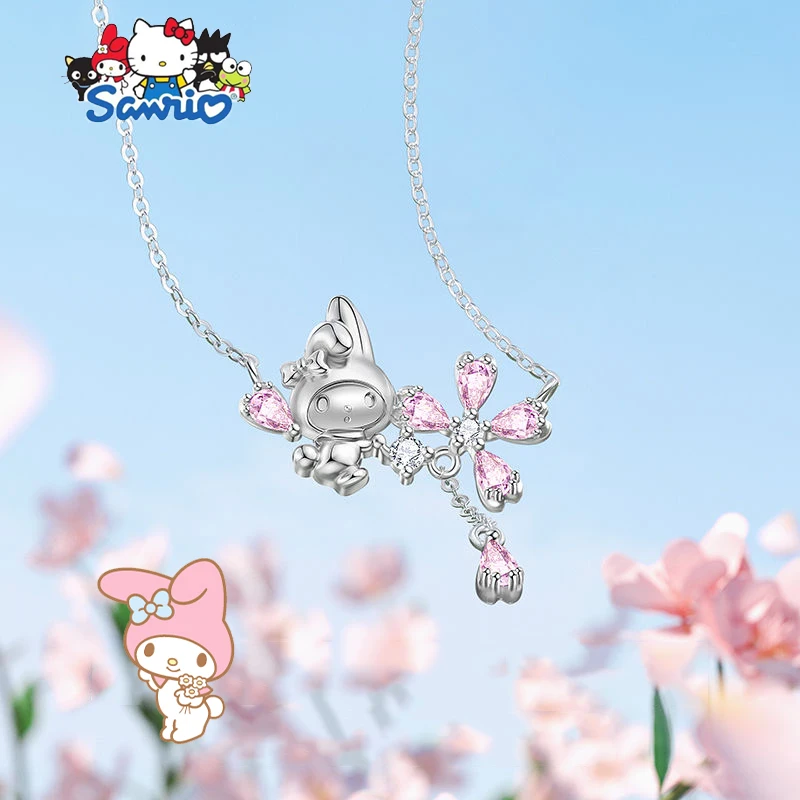 Sanrio My Melody ожерелье сакуры Kawaii аниме милые студентки Девушки 925 Серебряная Посуда цепочка до ключиц Ювелирные изделия Подарки для девушки на день рождения
Sanrio My Melody ожерелье сакуры Kawaii аниме милые студентки Девушки 925 Серебряная Посуда цепочка до ключиц Ювелирные изделия Подарки для девушки на день рождения