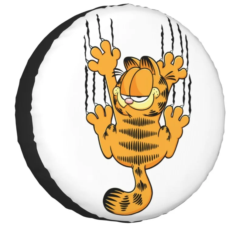 Garfields Scratching Spare Tire Cover Case for Suzuki Mitsubish Funny Cat Car Wheel Protectors Accessories
Garfields Scratching Spare Tire Cover Case for Suzuki Mitsubish Funny Cat Car Wheel Protectors Accessories