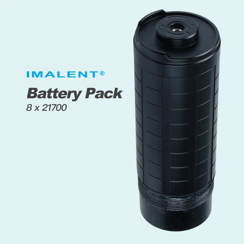 

Imalent 8pcs 21700 4000mAh Rechargeable Battery Pack Suitable for MS18 / MS18W / R90TS