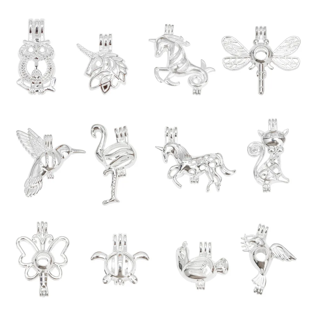 10pc Silver Color Pearl Cage Locket Pendants Vintage Aromatherapy Mermaid Essential Oil Diffuser Necklace Locket For DIY Jewelry
10pc Silver Color Pearl Cage Locket Pendants Vintage Aromatherapy Mermaid Essential Oil Diffuser Necklace Locket For DIY Jewelry