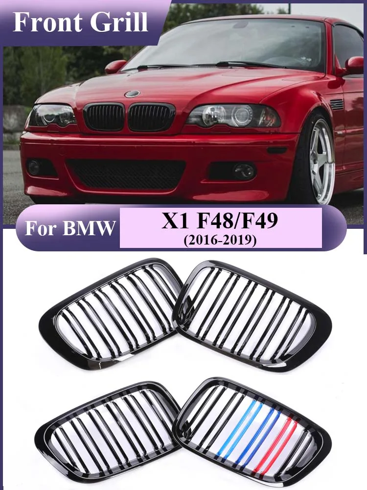 

Front Bumper Intake Lower Kidney Grille M Style Racing Black Grill OEM For BMW 3 Series E46 1998-2005 2/4 Doors 325i 320i 330i