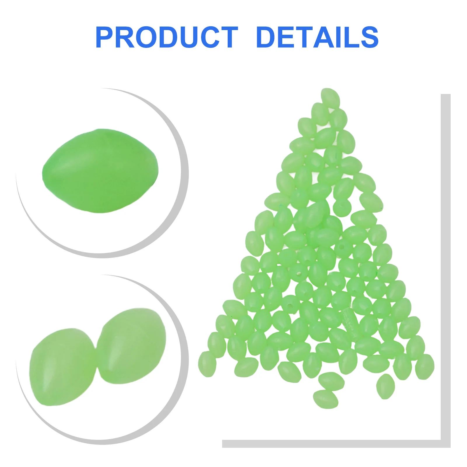 Maximize Your Fishing Results With 100PCS Set Of Floating Lure Fishing Tackles And Oval Shaped Luminous Glow Beads
Maximize Your Fishing Results With 100PCS Set Of Floating Lure Fishing Tackles And Oval Shaped Luminous Glow Beads