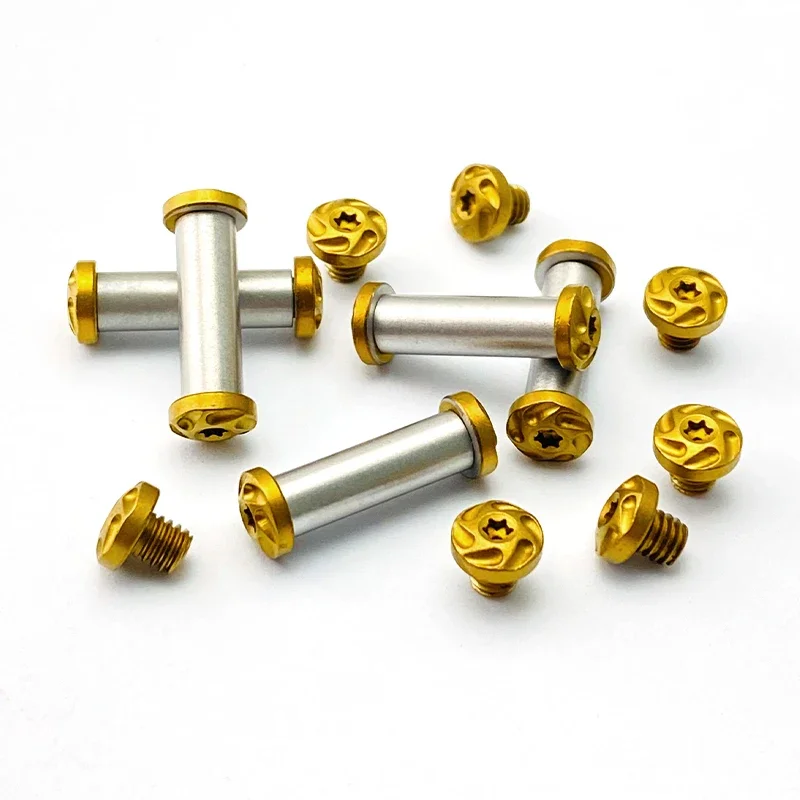 4Sets Stainless Steel M4 Straight Knife Screws for Diy Knife Handle Making Material T8 Plum Nails Knife Handle Screws
4Sets Stainless Steel M4 Straight Knife Screws for Diy Knife Handle Making Material T8 Plum Nails Knife Handle Screws