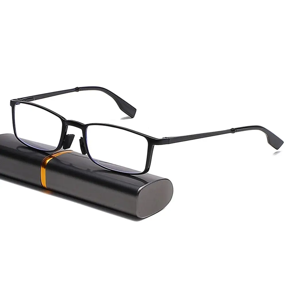 Metal Frame Presbyopic Glasses Readers Eyeglasses Mini Reading Glasses with Portable Pen Clip Case Blue Light Blocking
Metal Frame Presbyopic Glasses Readers Eyeglasses Mini Reading Glasses with Portable Pen Clip Case Blue Light Blocking