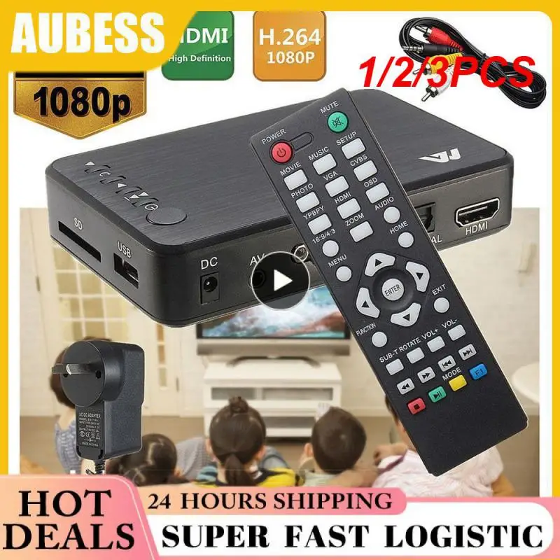 1/2/3PCS Ultra Media Player For Car TV SD MMC RMVB MP3 USB External HDD U Disk MultiMedia Media Player Box With VGA SD MKV
1/2/3PCS Ultra Media Player For Car TV SD MMC RMVB MP3 USB External HDD U Disk MultiMedia Media Player Box With VGA SD MKV