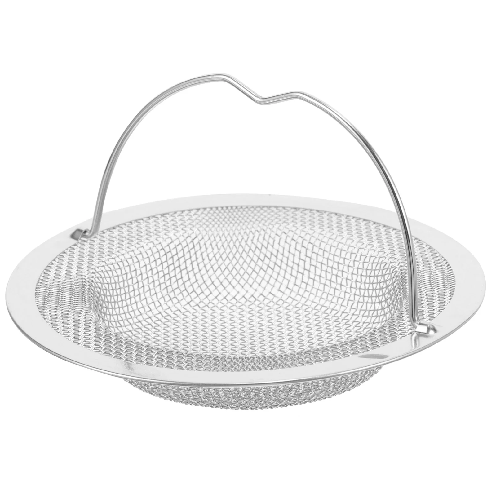 Sink Strainer Metal Sink Drain Filter Stainless Steel Kitchen Sink Drain Strainer with Handle
Sink Strainer Metal Sink Drain Filter Stainless Steel Kitchen Sink Drain Strainer with Handle