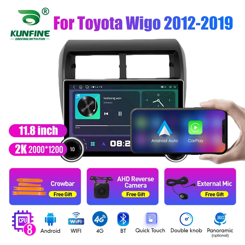 11.8 Inch 2K Double Knobs 2 Din Car Radio For Honda Wigo 2012-2019 Car Radio DVD Multimedia Video Player Android Auto Carplay
11.8 Inch 2K Double Knobs 2 Din Car Radio For Honda Wigo 2012-2019 Car Radio DVD Multimedia Video Player Android Auto Carplay