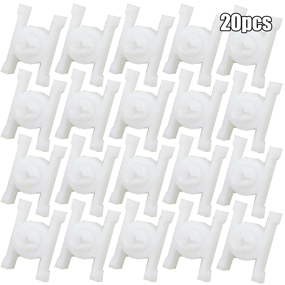 Fixed Clip Door Trim Moulding Clip Rocker Panel Clip White Nylon Plastic Replacement Car Replacement Part 20PCS High Quality
Fixed Clip Door Trim Moulding Clip Rocker Panel Clip White Nylon Plastic Replacement Car Replacement Part 20PCS High Quality