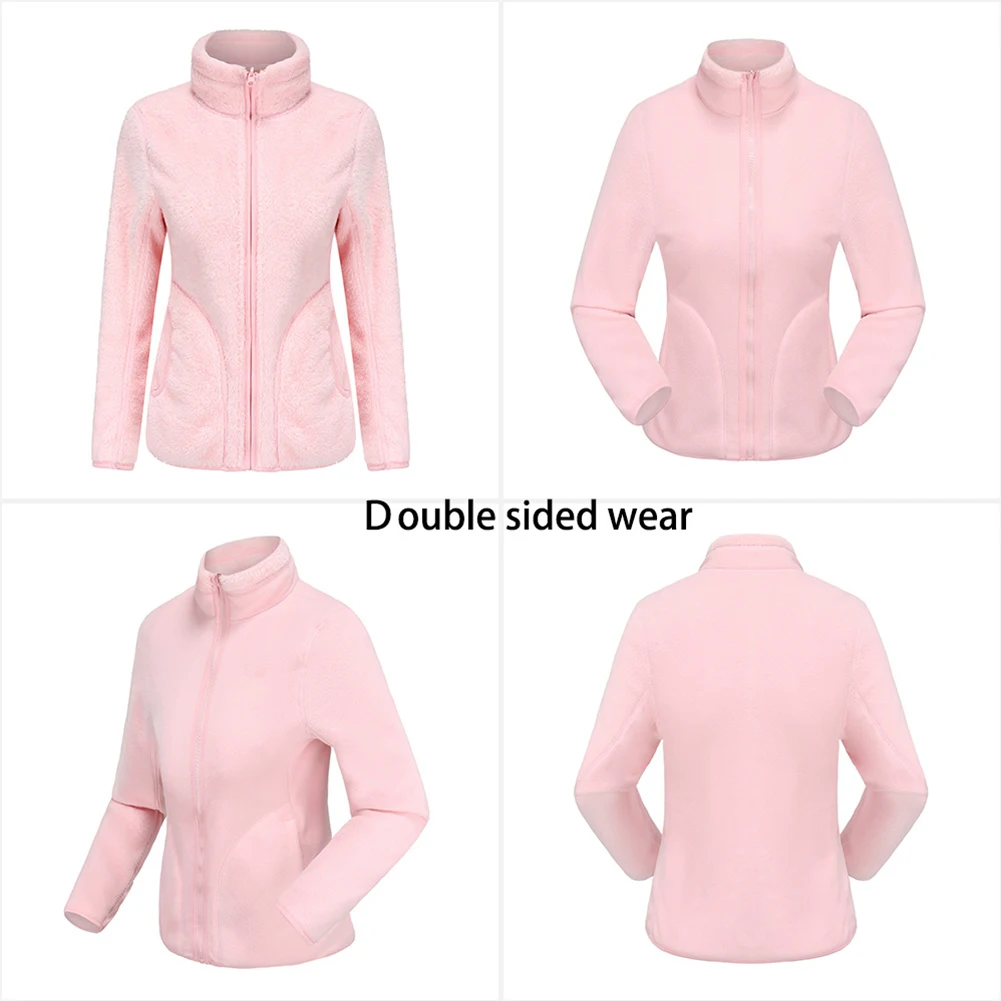 Jacket Women's Jacket Regular Solid Color Winter Warm Women Ladies Fleece Jacket Long Sleeve Non Strech Comfy Daily
Jacket Women's Jacket Regular Solid Color Winter Warm Women Ladies Fleece Jacket Long Sleeve Non Strech Comfy Daily