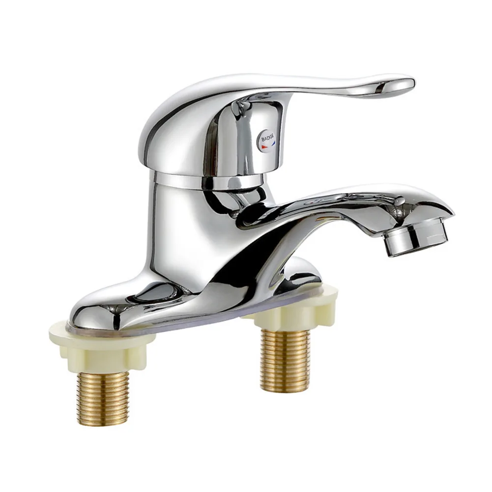 Wash Basin Faucet Double-hole Basin Faucet For Hot And Cold Water Sink Mixer Tap Bathroom Single-handle Basin Washbasin Faucet
Wash Basin Faucet Double-hole Basin Faucet For Hot And Cold Water Sink Mixer Tap Bathroom Single-handle Basin Washbasin Faucet