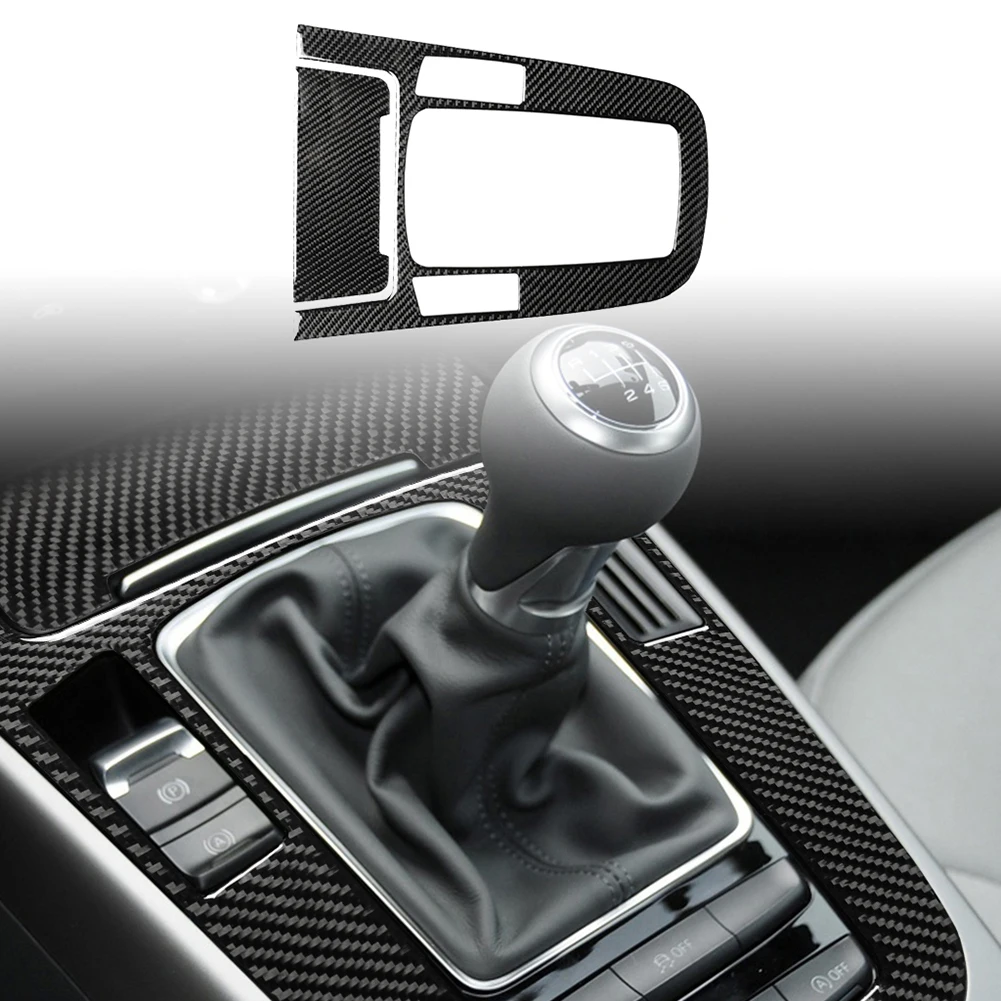 Car Center Console Gear Shift Panel Cover For A4L A5 Carbon Fiber Interior Center Console Gear Shift Panel Cover Trim Sticker
Car Center Console Gear Shift Panel Cover For A4L A5 Carbon Fiber Interior Center Console Gear Shift Panel Cover Trim Sticker