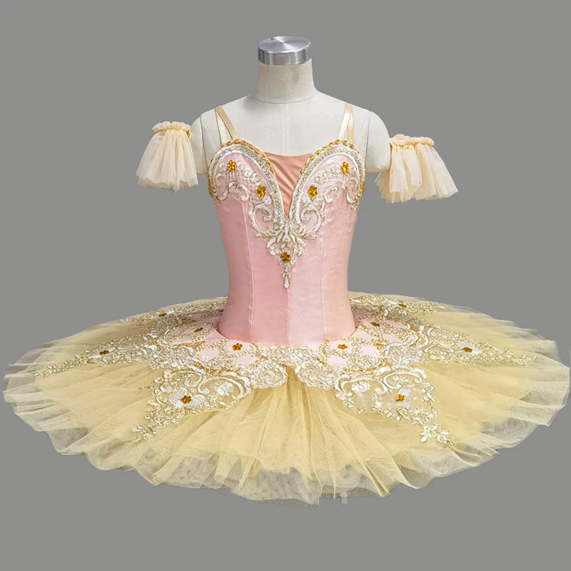 Kids Pink Sequined ballerina ballet TUTU dress children pancake tutu dance costumes wear clothing Long ballet dress for girls
Kids Pink Sequined ballerina ballet TUTU dress children pancake tutu dance costumes wear clothing Long ballet dress for girls