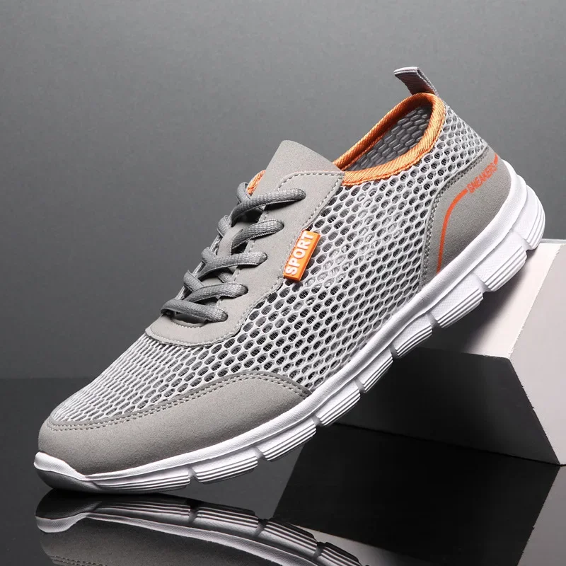 Brand Soft Men's Loafers Summer Men's Sneakers Masculino Outdoor Breathable Casual Shoes Plus Size Mesh Shoes кроссовки мужские
Brand Soft Men's Loafers Summer Men's Sneakers Masculino Outdoor Breathable Casual Shoes Plus Size Mesh Shoes кроссовки мужские