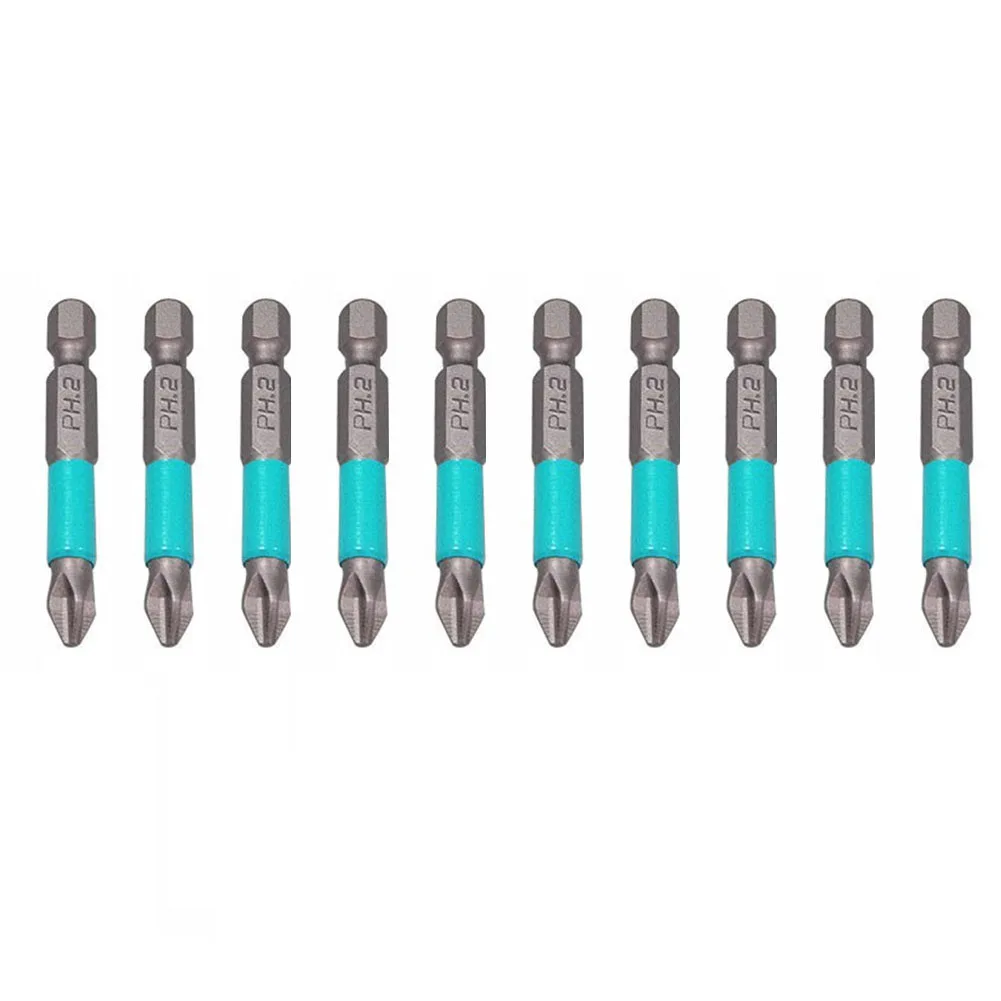 10pcs 50mm PH2 Magnetic Screwdriver Bits For Drill Chucks Impact Drivers Adapters Extensions Bit Electric Tools For Electrician
10pcs 50mm PH2 Magnetic Screwdriver Bits For Drill Chucks Impact Drivers Adapters Extensions Bit Electric Tools For Electrician