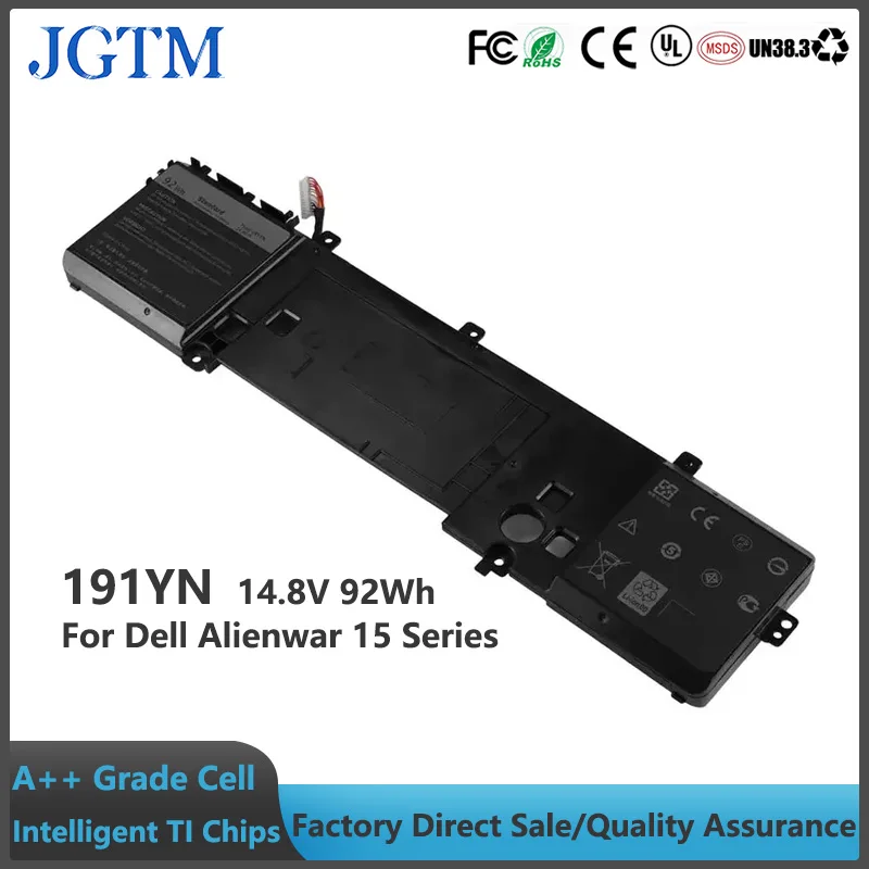 Сменный аккумулятор JGTM для ноутбука Dell Alienwar 15, R1, R2, ALW15ED, ALW15CD, ALW15ER, 14,8 Вт, 6215 мАч
Сменный аккумулятор JGTM для ноутбука Dell Alienwar 15, R1, R2, ALW15ED, ALW15CD, ALW15ER, 14,8 Вт, 6215 мАч