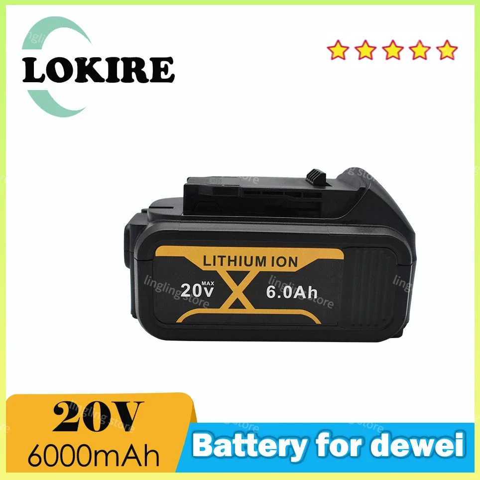 dewei 20V 6.0AH Li-Ion battery power tool replacement for dewei DCB184 DCB181 DCB182 DCB200 18V battery 
dewei 20V 6.0AH Li-Ion battery power tool replacement for dewei DCB184 DCB181 DCB182 DCB200 18V battery