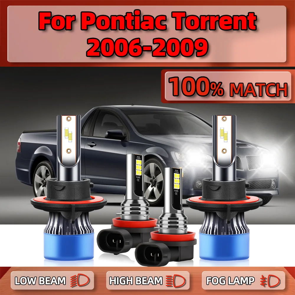 Canbus LED Headlights 40000LM Auto Headlamps Bulbs 6000K White Car Fog Lights 12V For Pontiac Torrent 2006 2007 2008 2009
Canbus LED Headlights 40000LM Auto Headlamps Bulbs 6000K White Car Fog Lights 12V For Pontiac Torrent 2006 2007 2008 2009