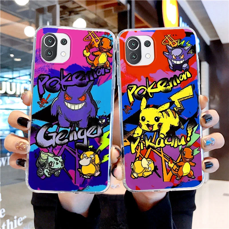 Pokemon Pikachu Gengar Art Phone Case For Xiaomi Mi 13 12T 12S 12X 12 11 11T 11i 10T 10 9 8 Pro Lite Ultra 5G Transparent Cover
Pokemon Pikachu Gengar Art Phone Case For Xiaomi Mi 13 12T 12S 12X 12 11 11T 11i 10T 10 9 8 Pro Lite Ultra 5G Transparent Cover