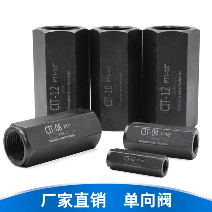 Давление масла/гидравлический прямой обратный клапан Трубы обратный клапан/обратный клапан CIT-02 03 04 08 10 
Давление масла/гидравлический прямой обратный клапан Трубы обратный клапан/обратный клапан CIT-02 03 04 08 10