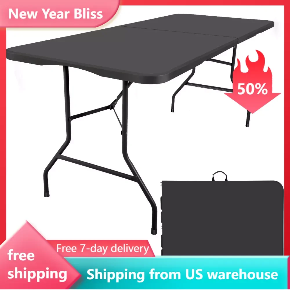 6 Ft Rectangular Black Plastic Folding Table Camping Chair Free Shipping Furniture Portable Folding Tables Desk Furnitures Home
6 Ft Rectangular Black Plastic Folding Table Camping Chair Free Shipping Furniture Portable Folding Tables Desk Furnitures Home