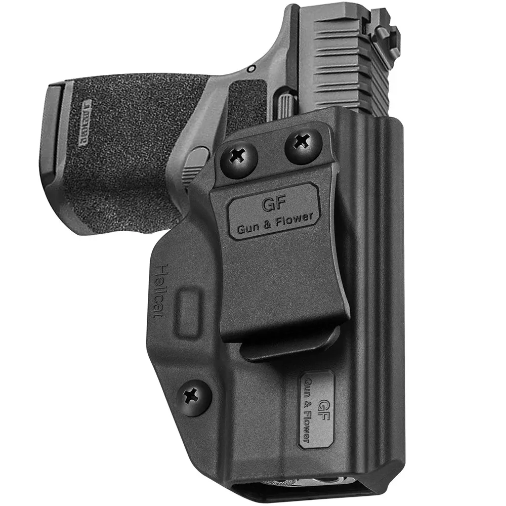 

IWB Hellcat Holster Fit for Springfield Hellcat (NOT for Hellcat Pro) Polymer Bag Right Hand Tactical Concealed Hidden fast draw