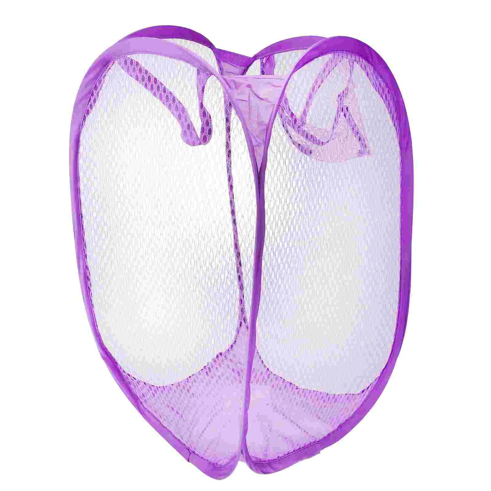 Washing Laundry Basket Breathable Foldable Pop Up Easy Open Mesh Laundry Clothes Hamper Basket For College Dorm (Purple)
Washing Laundry Basket Breathable Foldable Pop Up Easy Open Mesh Laundry Clothes Hamper Basket For College Dorm (Purple)