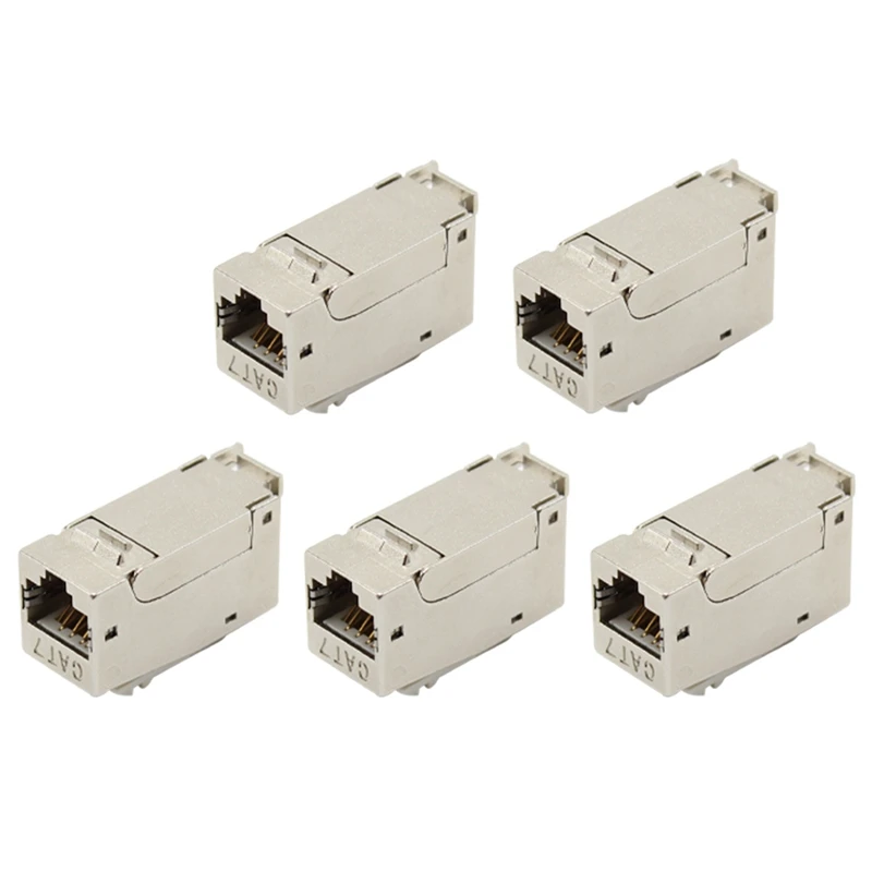 CAT7 полноэкранированный разъем Keystone Jack RJ45 к LSA, безинструментальное соединение, совместим с системами Cat6a/Cat.6
CAT7 полноэкранированный разъем Keystone Jack RJ45 к LSA, безинструментальное соединение, совместим с системами Cat6a/Cat.6