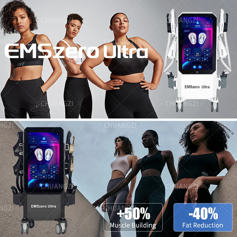 New EMSzero 6500W Ems Body Muscle Sculpt Machine Build Muscle Stimulate Nova EMSSLIM Pro Machine
New EMSzero 6500W Ems Body Muscle Sculpt Machine Build Muscle Stimulate Nova EMSSLIM Pro Machine