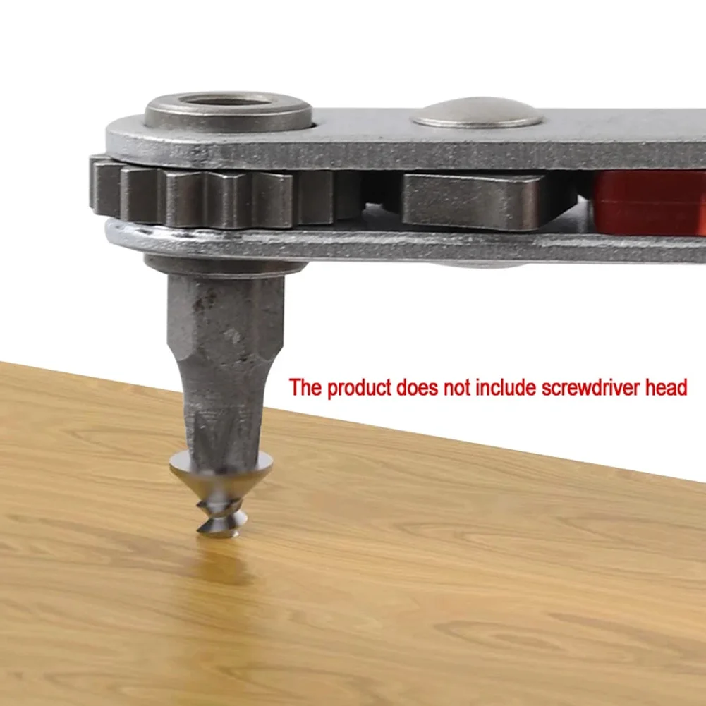 Screwdriver Ratchet Wrench 1/4 Inch Bidirectional Control Chrome Vanadium Steel Drill Bits Tool Dual Drive Head
Screwdriver Ratchet Wrench 1/4 Inch Bidirectional Control Chrome Vanadium Steel Drill Bits Tool Dual Drive Head