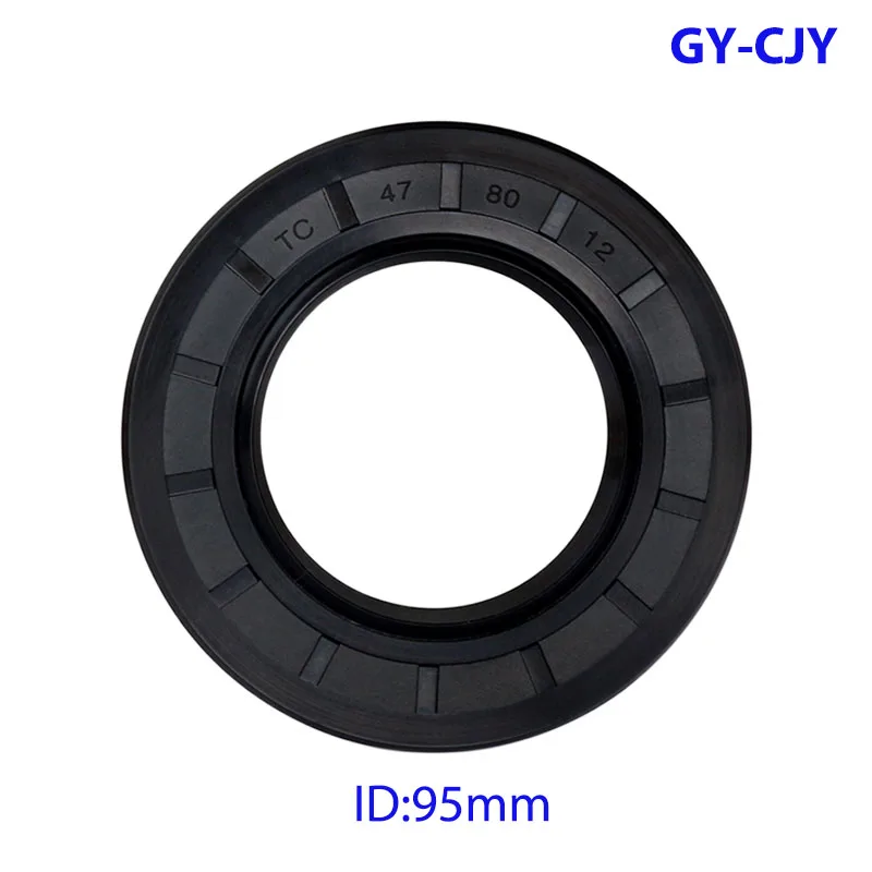 ID: 95mm Black NBR TC/FB/TG4 Skeleton Oil Seal Rings OD: 105mm-170mm Height: 8mm-14mm NBR Double Lip Seal for Rotation Shaft
ID: 95mm Black NBR TC/FB/TG4 Skeleton Oil Seal Rings OD: 105mm-170mm Height: 8mm-14mm NBR Double Lip Seal for Rotation Shaft