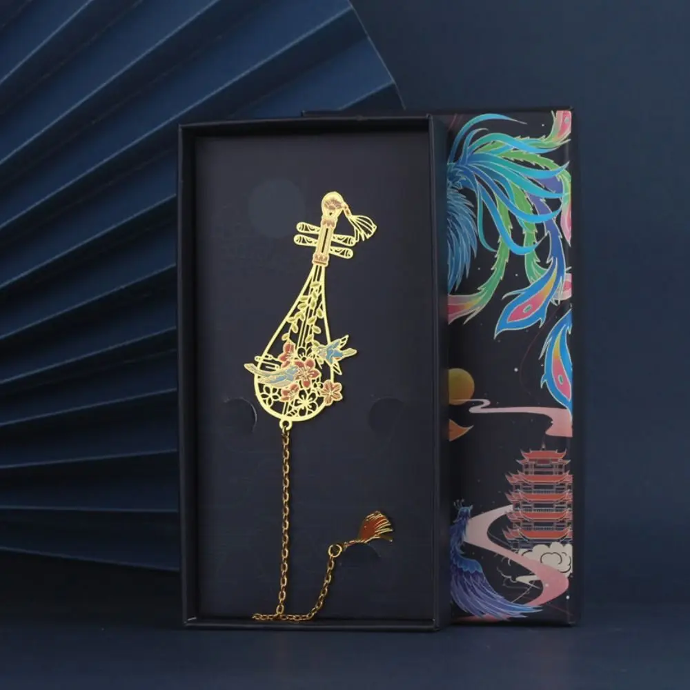 Book Paginator Metal Hollowed Bookmark Chinese Style Book Page Marker Ancient Tassel Bookmark Metal Reading Teachers'Day Gift
Book Paginator Metal Hollowed Bookmark Chinese Style Book Page Marker Ancient Tassel Bookmark Metal Reading Teachers'Day Gift
