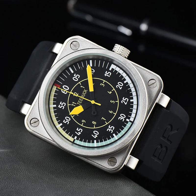 Mechanical Watch AAA Waterproofing Luxury band BR Luminous rubber Stainless Steel 46MM Automatic Men Wristwatch
Mechanical Watch AAA Waterproofing Luxury band BR Luminous rubber Stainless Steel 46MM Automatic Men Wristwatch