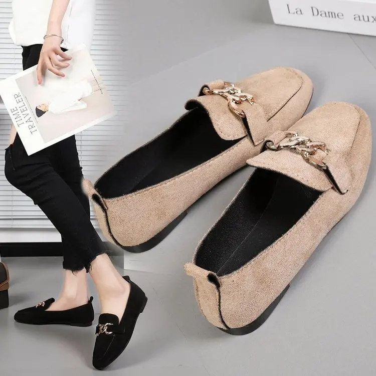 2022 New Women Cute Sweet Comfortable Black Flock Flat Shoes Lady Casual Spring Office Shoes Vrouwen Platte Shoes Size 41
2022 New Women Cute Sweet Comfortable Black Flock Flat Shoes Lady Casual Spring Office Shoes Vrouwen Platte Shoes Size 41