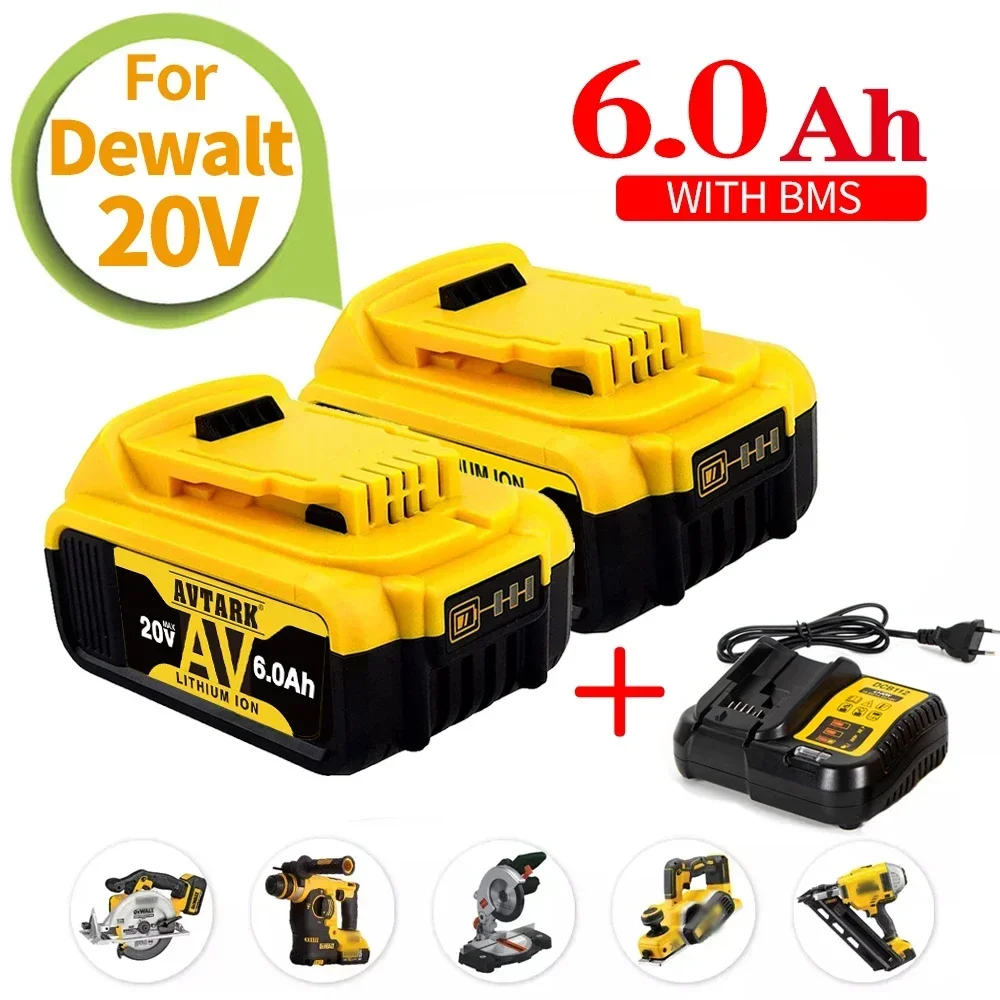 For Dewalt 6.0Ah 8.0Ah 18V 20v power tool battery for Dewalt DCB180 DCB181 DCB182 DCB201 DCB200 MAX power tool 18650 battery
For Dewalt 6.0Ah 8.0Ah 18V 20v power tool battery for Dewalt DCB180 DCB181 DCB182 DCB201 DCB200 MAX power tool 18650 battery