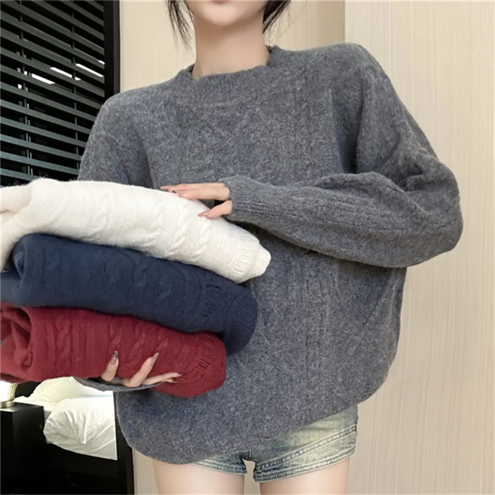 Alien Kitty Hole Knitwear Sweaters Women Pullovers Fashion All Match Streetwear Winter 2023 Chic Warm Solid New Elegant Soft
Alien Kitty Hole Knitwear Sweaters Women Pullovers Fashion All Match Streetwear Winter 2023 Chic Warm Solid New Elegant Soft