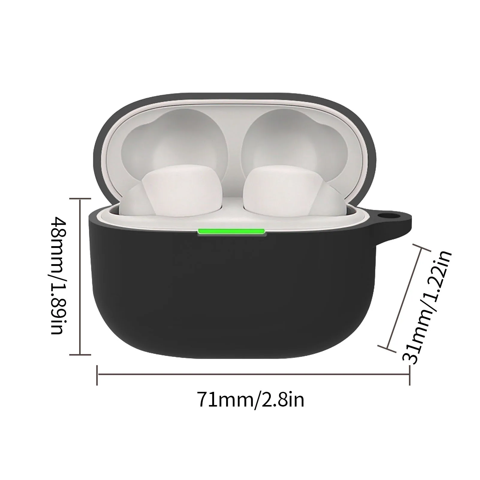 Soft Silicone Shell Case forSony LinkBud S Wireless Earbuds Cases Anti Dust Earphone Protective Cove
Soft Silicone Shell Case forSony LinkBud S Wireless Earbuds Cases Anti Dust Earphone Protective Cove