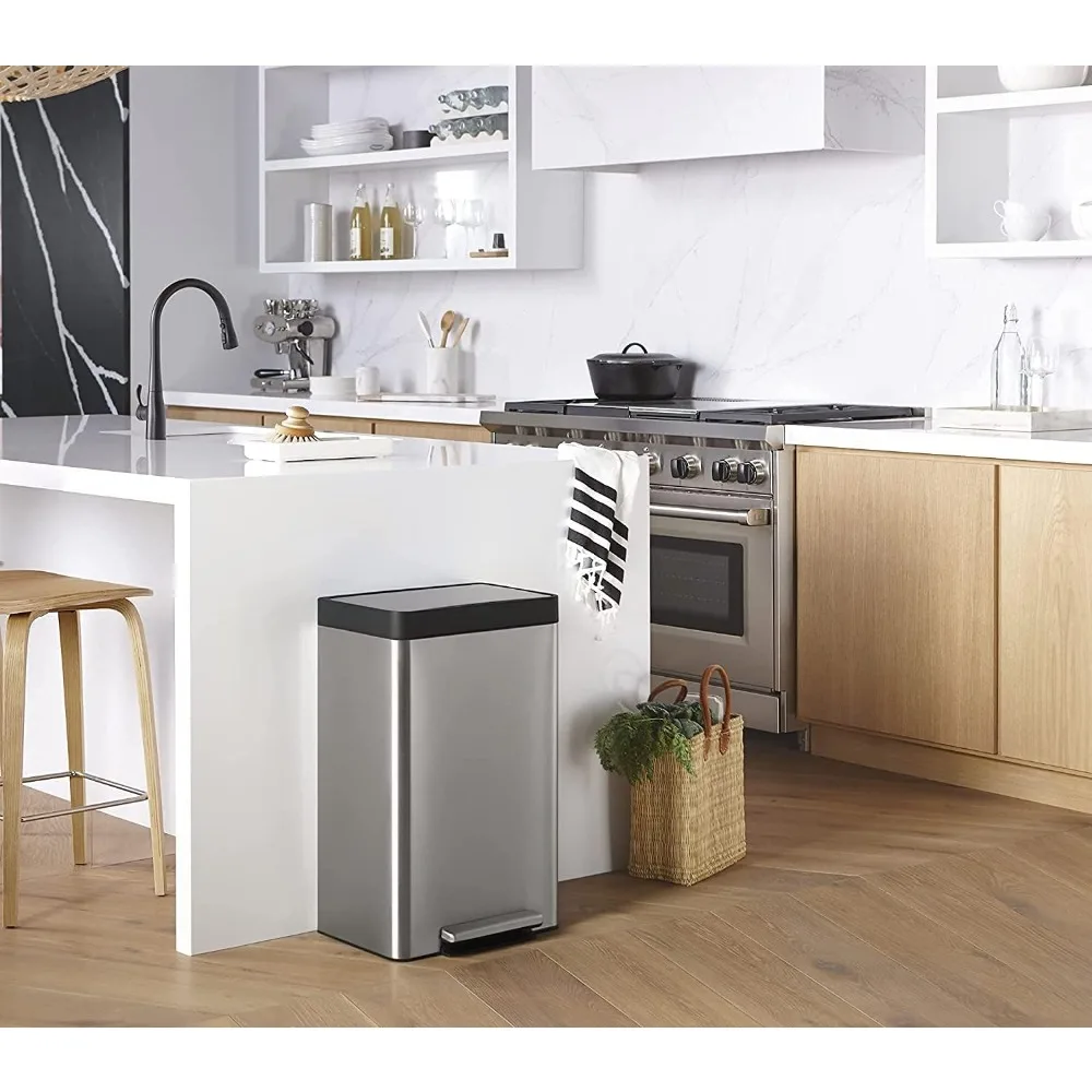 50 Liter / 13.2 Gallon Soft-Close Food Waste Processing Machine Garbage Bin for Kitchen Sleek Finish Separate Trash Bins Recycle
50 Liter / 13.2 Gallon Soft-Close Food Waste Processing Machine Garbage Bin for Kitchen Sleek Finish Separate Trash Bins Recycle
