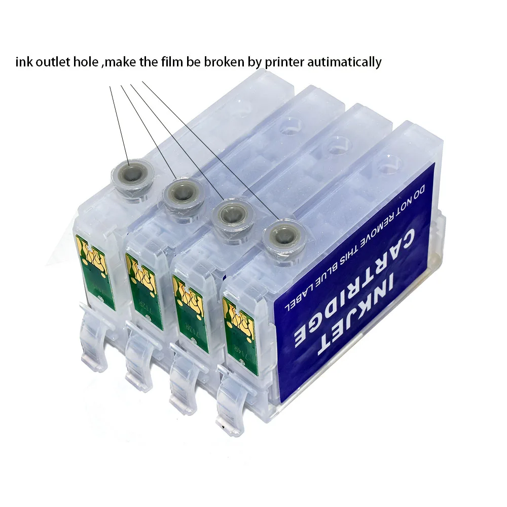 

EU Refillable Ink Cartridge T129 For Epson WF-7015 7515 7525 SX230 235 420 430 525 BX925 B42 BX305 320 630 3010 3520 3530 3540