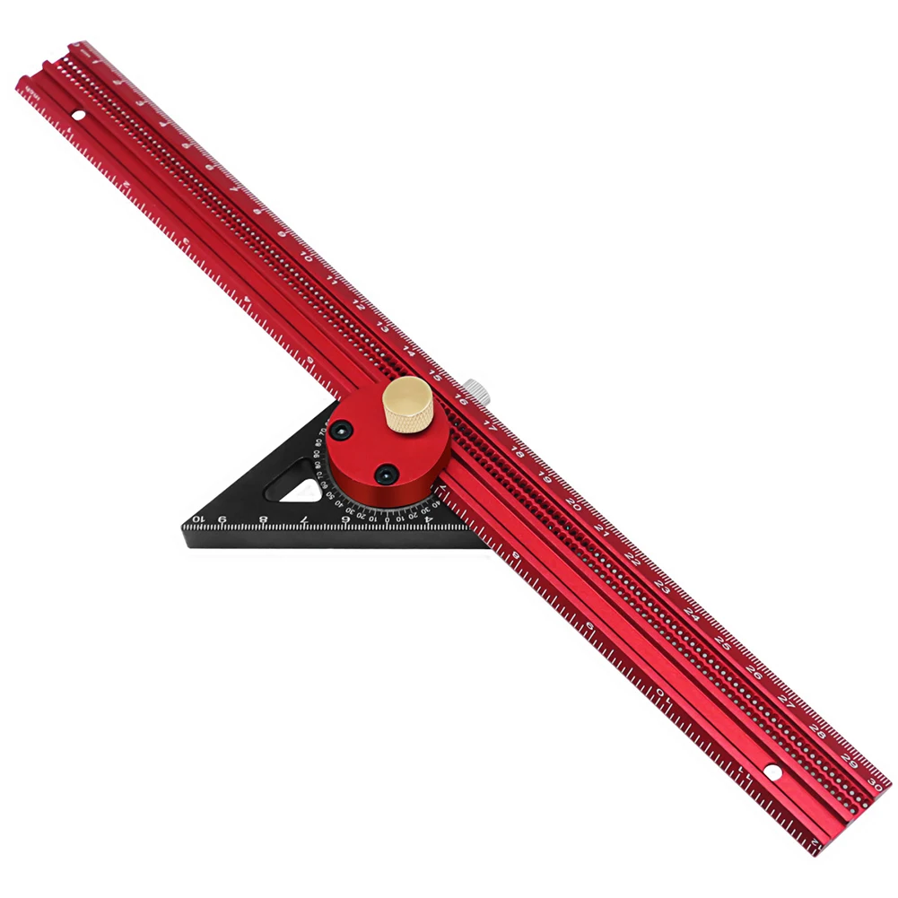 Carpenty Aluminum Scribe Ruler Precision Line Drawing Hole Ruler Marking Gauge T Type Square Layout for Woodworks
Carpenty Aluminum Scribe Ruler Precision Line Drawing Hole Ruler Marking Gauge T Type Square Layout for Woodworks