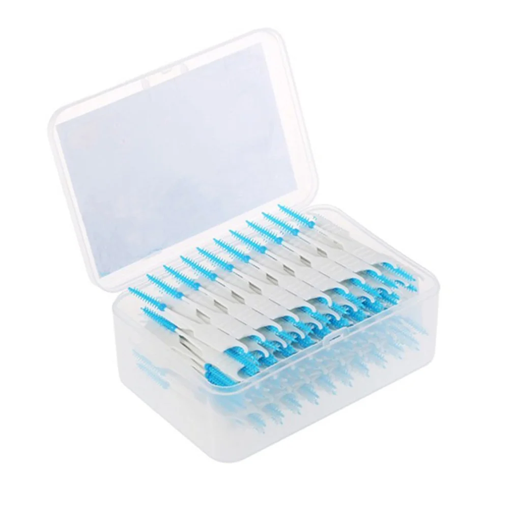 200 Pcs Toothpick Interdental Supple Plaque Brush Cleaning Braces Cleaner Brushes for Household Convenient
200 Pcs Toothpick Interdental Supple Plaque Brush Cleaning Braces Cleaner Brushes for Household Convenient