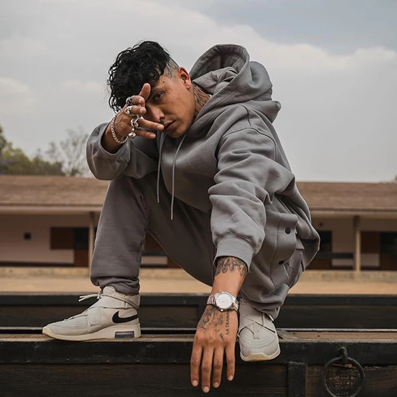 2024 Spring Fashion Loose Hooded Sweatshirt Men Hip Hop Oversize Hoodie Fleece Mens Clothes Casual Pure Color Hoodies Streetwear
2024 Spring Fashion Loose Hooded Sweatshirt Men Hip Hop Oversize Hoodie Fleece Mens Clothes Casual Pure Color Hoodies Streetwear