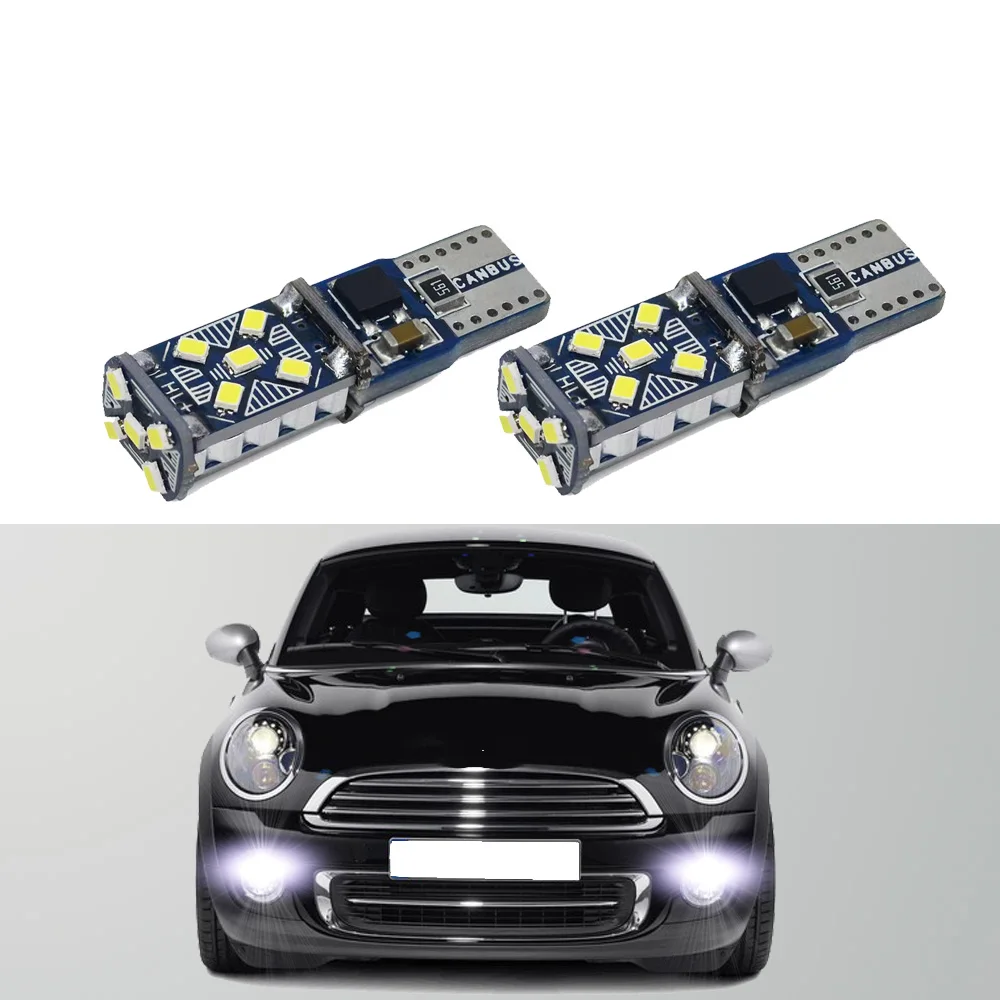 

2pc No Error Parking Light For BMW Mini Cooper F54 F55 F56 R52 R53 R55 R56 T10 194 168 W5W LED Bulb